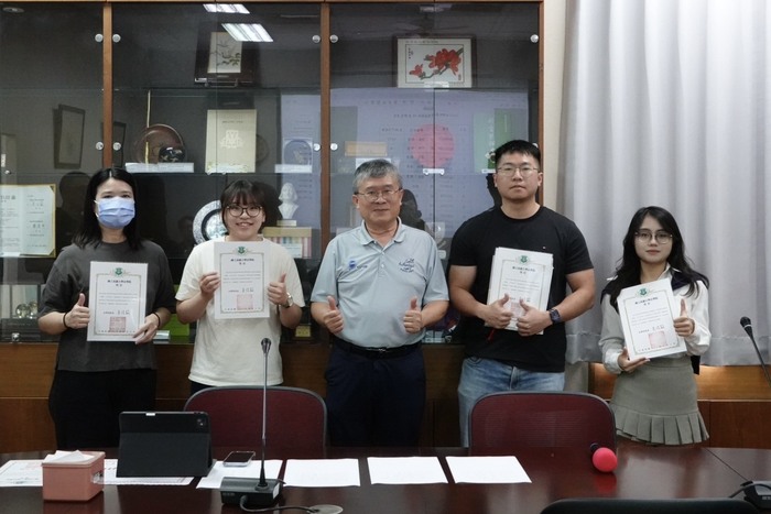 【1140605】法學院公開表揚113學年度第2學期高大法學院基礎學科會考績優參與同學圖片
