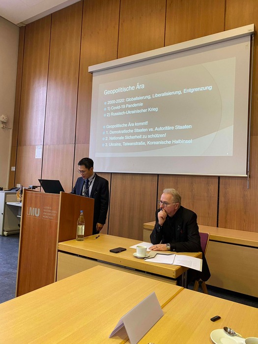 【1141204】吳俊毅院長參加慕尼黑大學-對抗間諜與破壞工作坊圖片